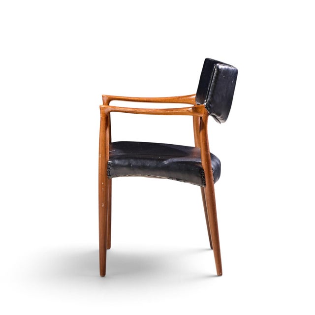 Ejner Larsen & Aksel Bender-Madsen for Willy Beck Mid Century Danish Teak Dining Chairs - Set of 6 For Sale - Image 15 of 17