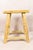 Vintage Rustic Stool in Elm For Sale - Image 5 of 5