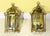Vintage Solid Brass Wall Sconces / Hall Lanterns by Lamp Art-Italy - a Pair For Sale - Image 16 of 18