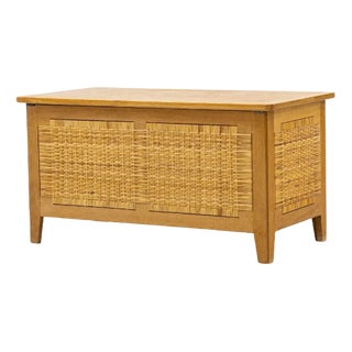 Rattan Chest by Kai Winding For Sale