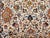 Vintage Persian Isfahan Rug, Hand-Knotted Wool & Silk, Allover Floral Pattern, Ivory & Brick-Red, 4x6 For Sale - Image 15 of 18