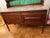 Wood Antique English Walnut Dresser With Marble Top and Green Tile Backsplash For Sale - Image 7 of 10