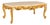 Italian Handcrafted Rococo Coffee Table With Marble Top and 24k Gold Leaf For Sale