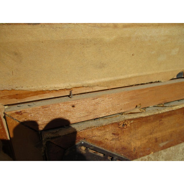 Brown 19th Century Antique Violin Still Life Framed Painting For Sale - Image 8 of 9