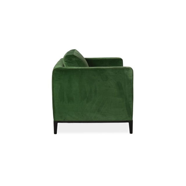 Green Maxalto by B&b Italia Lucrezia Soft Armchair Fabric Green Sam by Antonio Citterio from B&b Italia / C&b Italia For Sale - Image 8 of 11