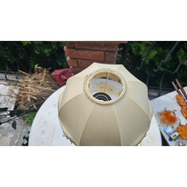 Porcelain Lamp from Capodimonte, 1960s-1970s For Sale - Image 9 of 10