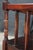 Mid 20th Century English Georgian Style Mahogany Canterbury Magazine Rack Stand 19" For Sale - Image 16 of 18