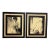Pair Vintage Oil Paintings Portrait Lanie Loreth For Sale