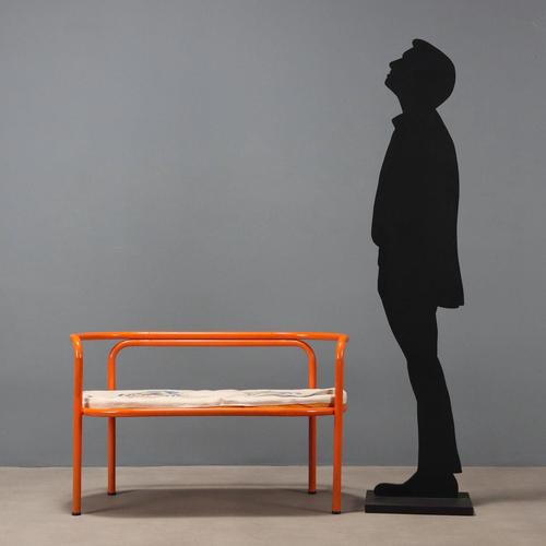 Locus Solus Sofa attributed to Gae Aulenti for Poltronova, in Good conditions. This piece is attributed to the mentioned...