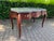 1960 French Maker Louis XVI Brown Mahogany Bronze Desk-1 Pc For Sale - Image 4 of 13