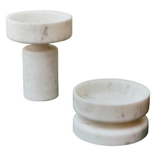 Marbles Vases from Angelo Mangiarotti, 1968, Set of 2 For Sale - Image 11 of 11