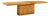 Milo Baughman for Thayer Coggin Mid Century Burlwood Expanding Dining Table With 2 Leaves For Sale