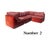 Mid-Century Modern Vintage Mid Century Modern 1970s - 1980s 4 Piece Modular Orange Velvet Geometric Sofa Restored Postmodern 80s For Sale - Image 3 of 12