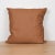 French Clay Linen Pillow For Sale - Image 3 of 3