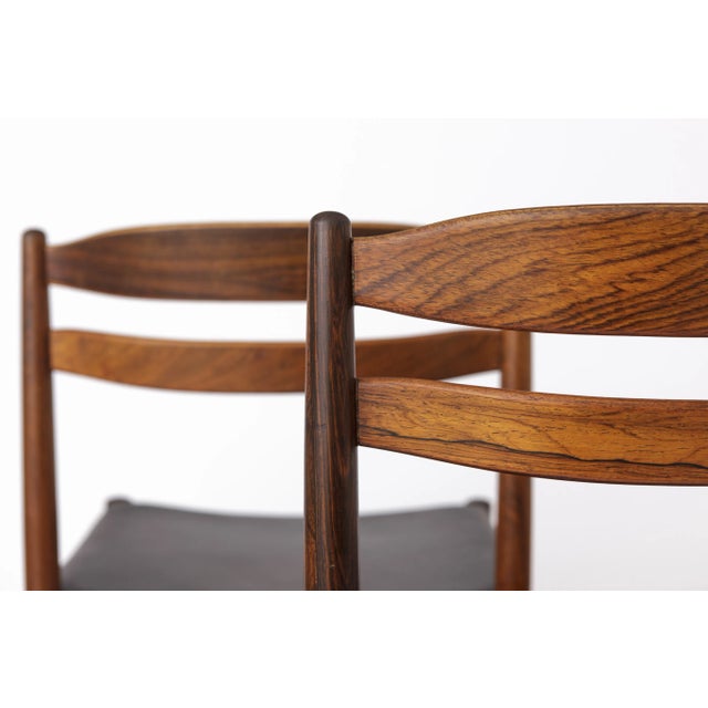 Set of Vintage Dining Chairs by Albert Johansson & Söner, Hyssna, Sweden, 1960s For Sale - Image 5 of 10