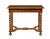 Antique Hand Carved Walnut Marquetry Table, 1865 For Sale - Image 4 of 11
