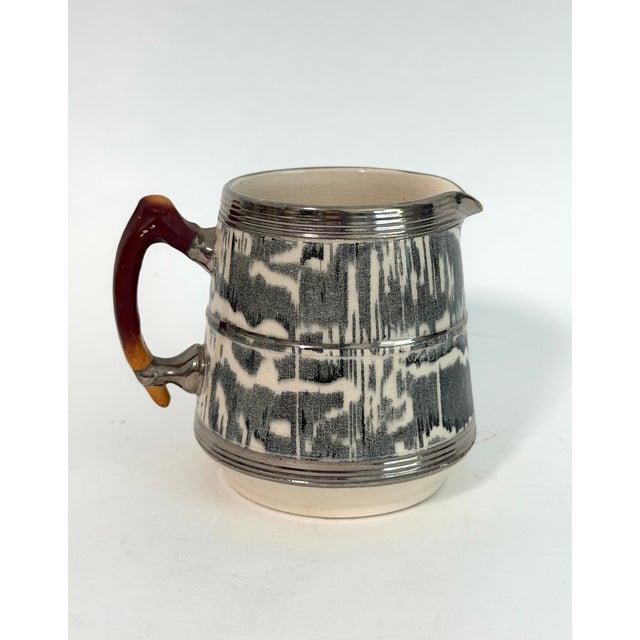 1930s Arthur Wood Silver Shield Creamer For Sale In Los Angeles - Image 6 of 9