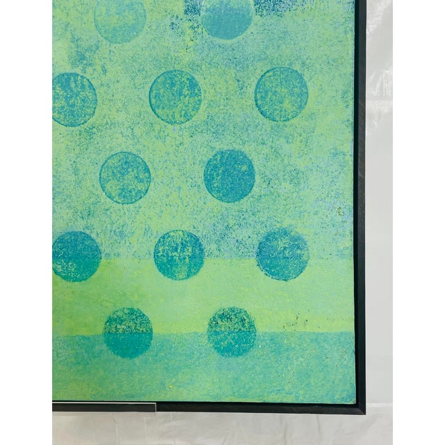 Marco Schidli “Dots” A483 Abstract Painting, Acrylic on Canvas 2019 For Sale - Image 11 of 18