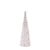 Rustic Tinsel Cone Tree (Set of 3) For Sale - Image 3 of 4