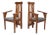Arts and Crafts Douglas Green for Green Furniture Design Armchairs For Sale