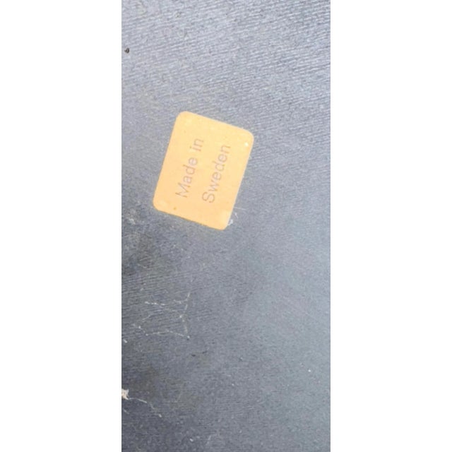 Selig Swedish Modern Attributed to Selig Barrel Swivel Chair, Circa 1960s For Sale - Image 4 of 4