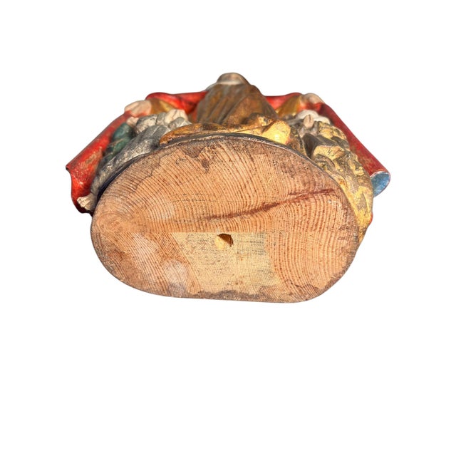 Italian Mid 19th Century Madonna of Mercy in Her Protective Cloak For Sale - Image 3 of 11