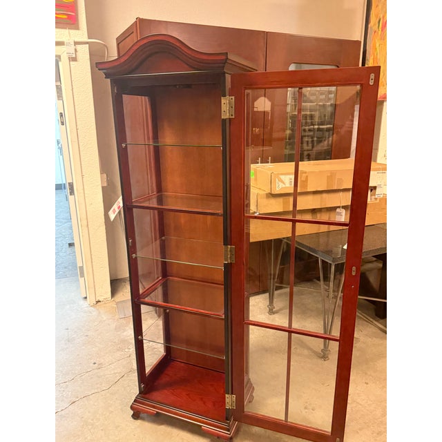 Bombay Company Curiio Cabinet For Sale In San Francisco - Image 6 of 12
