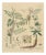 Indigofera & Rubia Tinctorum, 1800s, Paper For Sale