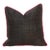 Neer Black Dotted Ahir Handloom Pillow For Sale