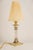 Art Noveau Table Lamp with Fabric Shade, Vienna, Austria, 1910s For Sale - Image 15 of 15