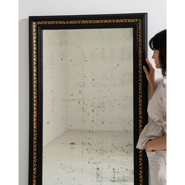 19th Century France Gold Wood Mirror For Sale - Image 11 of 11