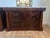 2000 - 2009 Pair of Baker Furniture Neoclassical Mahogany Chests With Original Stone Tops & Brass-Tone Hardware For Sale - Image 5 of 14