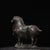 Late 20th Century Vintage Gilt Bronze Tang-Style Horse Figure – Scholar's Desk Ornament For Sale - Image 5 of 9
