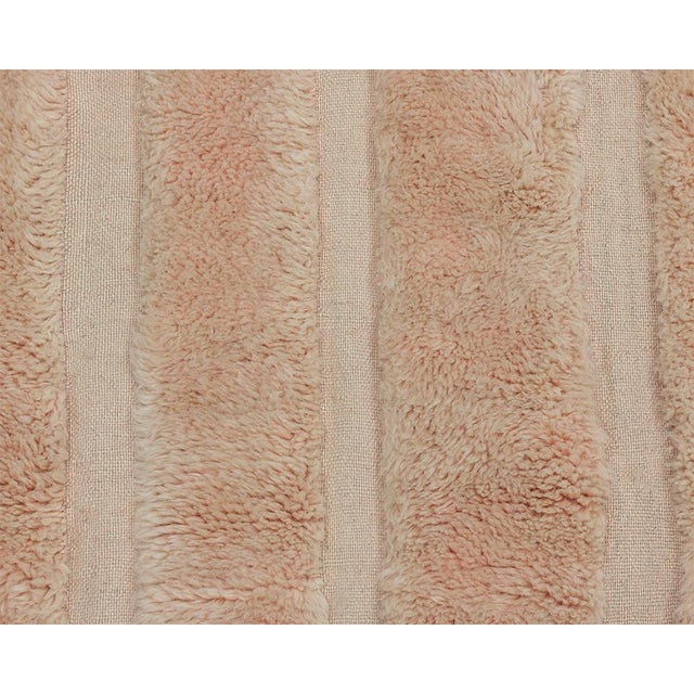 Contemporary Premium Hand-Knotted Moroccan Wool Rug | 8'3" X 5'5" | One of a Kind For Sale - Image 3 of 8