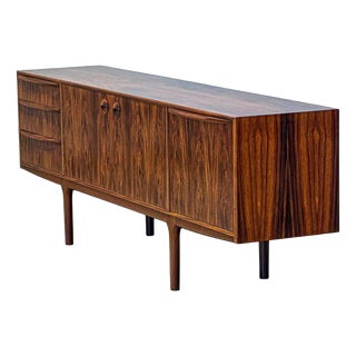 Long Sideboard in Rosewood by Tom Robertson for McIntosh For Sale