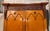 Antique Mid-1800s Oak Linen Press Cabinet For Sale - Image 11 of 11