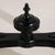 19th Century France Napoleon III Black Wood Console Table For Sale - Image 4 of 11