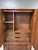Lane  brutalist Brutalist MCM Lane Pueblo Walnut Armoire Dresser For Sale - Image 4 of 10