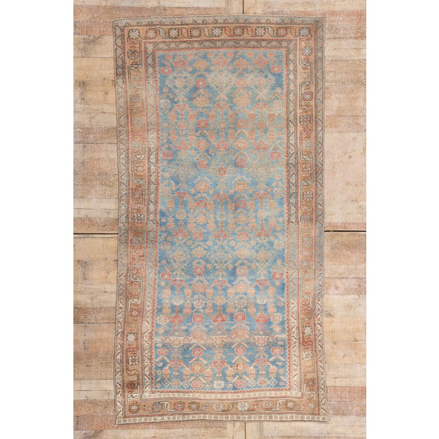 Late 19th Century Persian Bijar Rug, 04'00 X 07'09 For Sale - Image 10 of 10