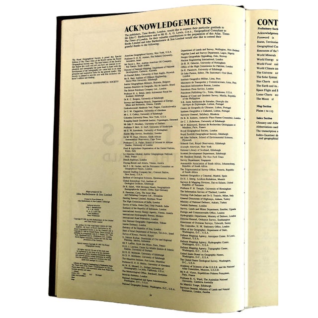 Royal Geographic Society Commemorative Edition of the “Times Atlas of the World” For Sale - Image 12 of 18