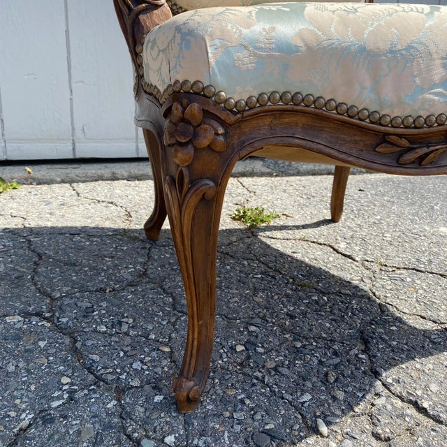 19th Century Highly Carved Armchairs from South of France - Set of 4 For Sale - Image 4 of 13