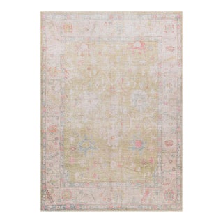 Kemer Machine Woven Rug Light Pink 6x8 For Sale