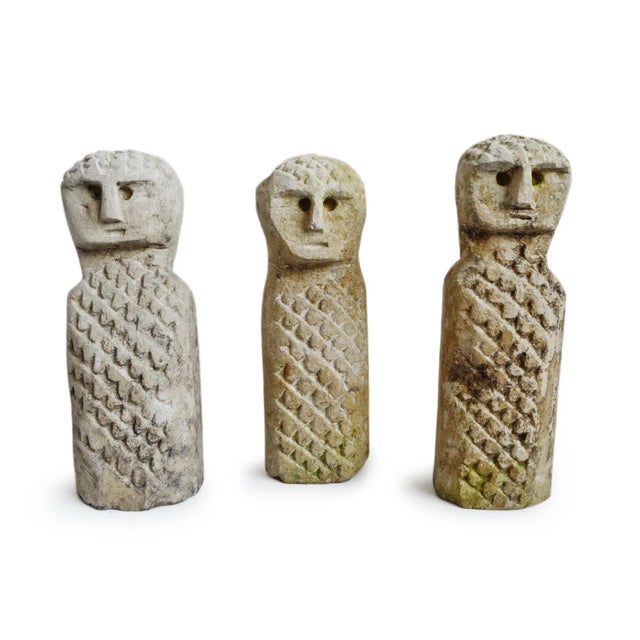 Mid 20th Century Vintage Timor Stone Property Marker For Sale - Image 5 of 8