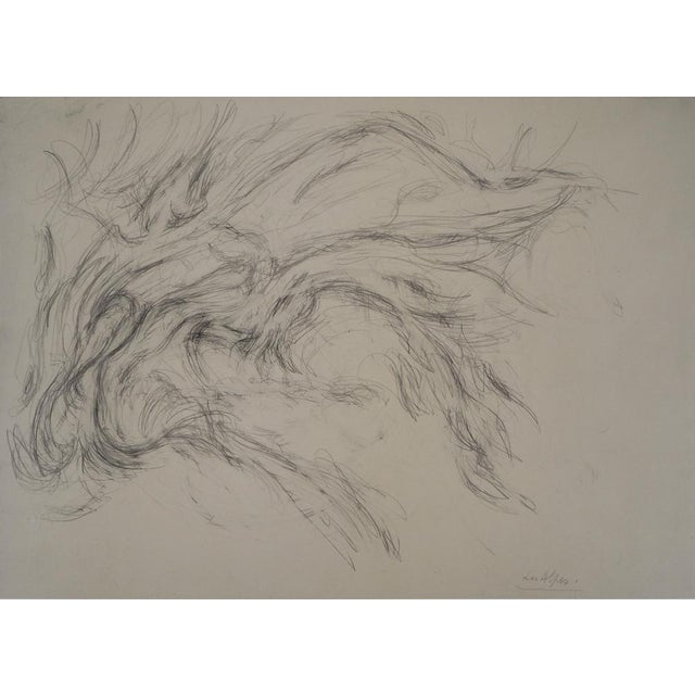 Alberto Giacomett, The Alps, Lithograph For Sale - Image 5 of 5