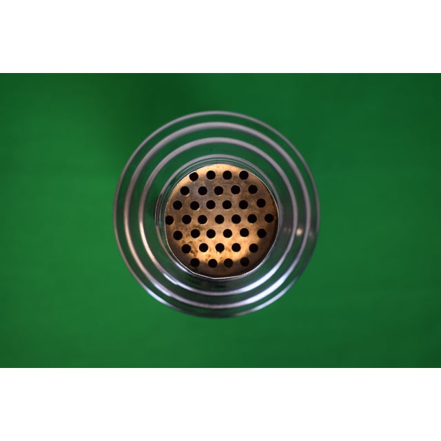 1930s Rockwell Silver Co Ruby Red Horse & Hound Hunt Scene W/ Sterling Overlay Cocktail Shaker For Sale In New York - Image 6 of 7