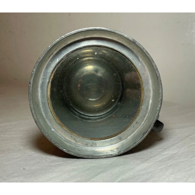 Antique 1901 Handmade Pewter Lidded Ye Sherwode Club Presentation Beer Stein Mug For Sale - Image 13 of 13