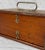 Antique Traditional Mahogany Double Hinged Storage Box For Sale - Image 11 of 11