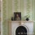 Contemporary Sample - Schumacher Hydrangea Drape Wallpaper in Green For Sale - Image 3 of 4