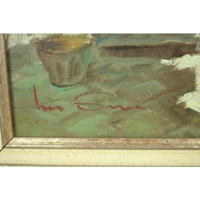 Impressionist Mid 20th Century Painting by Walter Sicca For Sale - Image 3 of 8