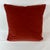 Custom-tailored handcrafted 22” pillow in Brunschwig & Fils E’Toile multicolored velvet weave damask fabric. Shades of...